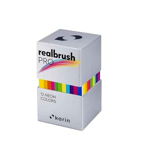Karin Realbrush PRO Neon Colors - A set of 12 brushes in an exclusive and protective case.