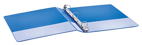 Cardinal 1-Inch Blue View Binder, Holds 225 Sheets, Nonstick, 4 Pack