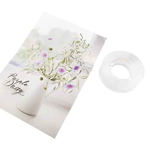 30 Rolls Transparent Clear Tape Refills for Dispenser, Sturdy Tape(Not Easily Tear), 0.7 Inch, 27.3 Yard, Perfect for Office, Home, School