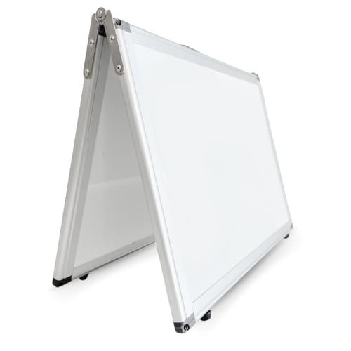 Large Portable Dry Erase Whiteboard with Magnetic Surfaces & Handle, 15.5” x 11.5”