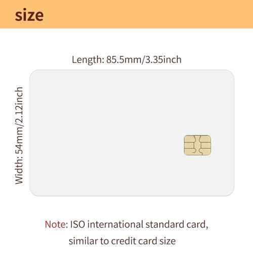 100 Pack - SLE4442 Chip Cards w/HiCo 5/16inch (8.4mm) 2 Track Mag Stripe