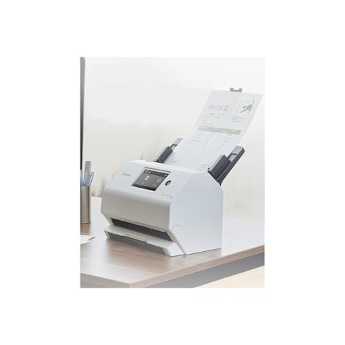 Canon imageFORMULA R50 Document Scanner with Touchscreen, Wi-Fi & USB