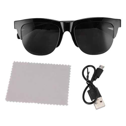 137 Language Translation Smart Glasses, TR90 PC Device Glasses with Mic Speaker, Translator Sunglasses for Outdoor Activities