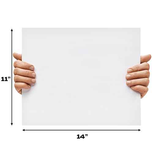ArtSkills 11¡± x 14¡± Poster Board, Heavyweight White Poster Boards for Vision Boards, School Projects, Presentations, Arts and Crafts, 12-Pack