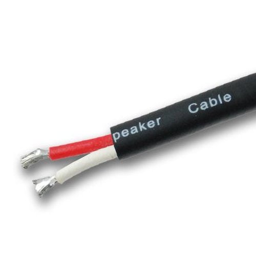 Seismic Audio QRW50Pair 50-Feet Raw Wire to 1/4-Inch Speaker Cable, 16 Guage, PA/DJ/Home Audio