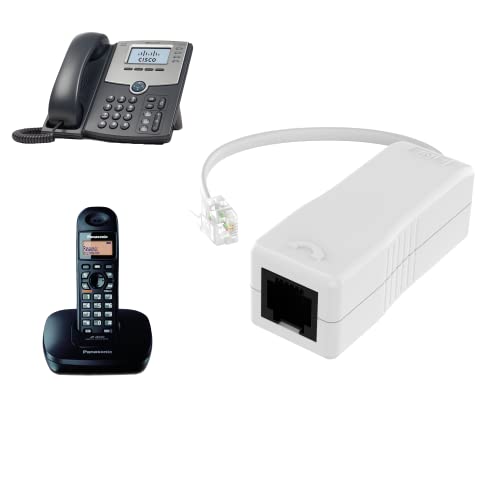 Cerepros DSL Modem Filter Adapter for Phone Line Noise Interference Removal