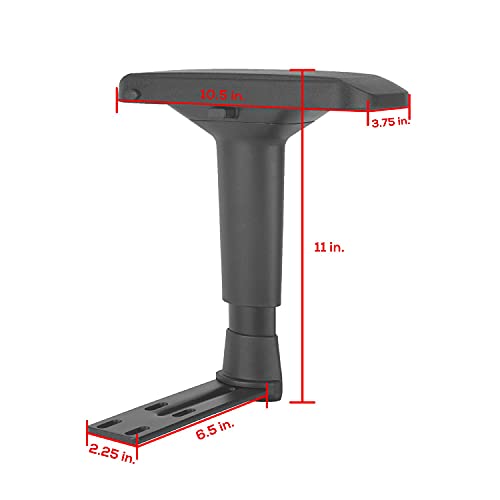 Kei Project 4D Replacement Adjustable Armrests Pair for Gaming Chairs – Fits Most DXRacer Secret Lab