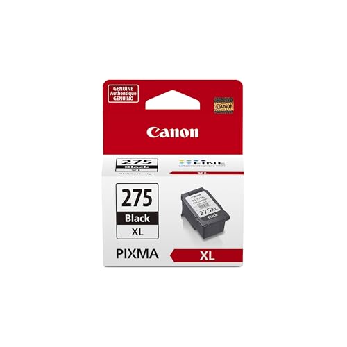 Canon PG-275 XL Black Ink Cartridge 1 Count for Pixma TS3520/TS3720