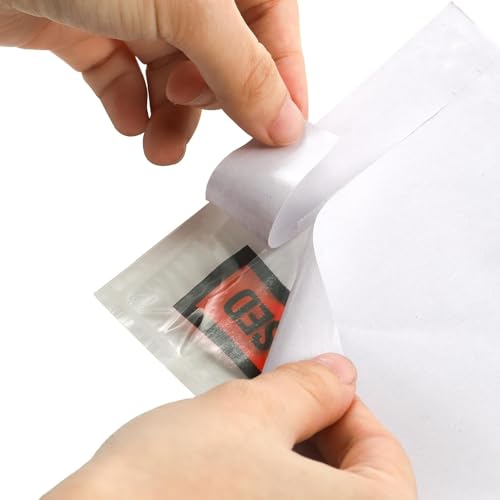 Sales4Less Waterproof Packing List Envelopes 4.5x5.5 Inch Self-Adhesive Clear Bags Pack of 1000