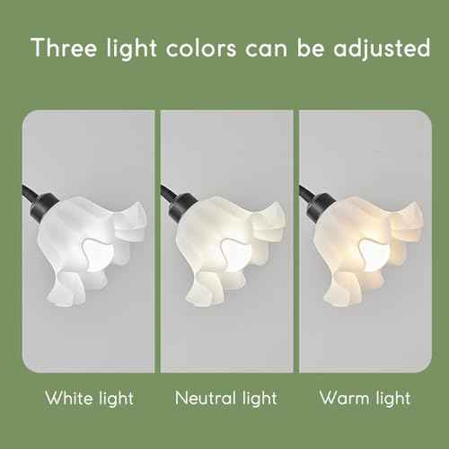 Metal Floor Lamps,3 Color with Adjustable Flexible Gooseneck Standing Lamp,Pole Reading Lamp for Office, Living Room (White-1)