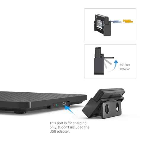 Digital Shipping Scale,440lbs/1oz Ultra-Thin, Highly Accurate LCD Display with Tare/Hold Function Lightweight Postal Scale for Warehouses,Homes,Offices,with Manual and Adapter