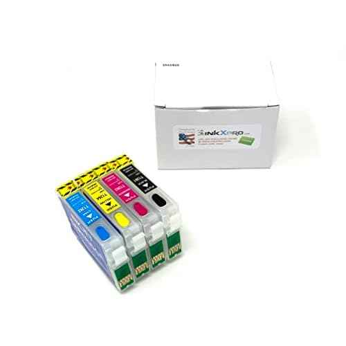 INKXPRO Remanufactured Empty 126 126XL High Capacity Empty Cartridge for 126 for Workforce 545 645 845 630 WF-3520 WF-3540 WF-7520 WF-7010 Stylus NX430