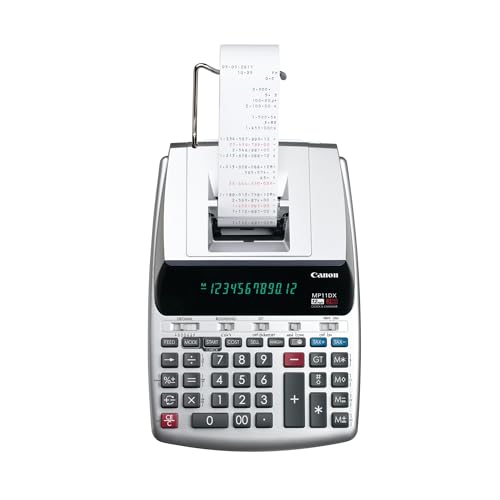 Canon MP11DX-2 Desktop Printing Calculator with Profit Margin & Time Display