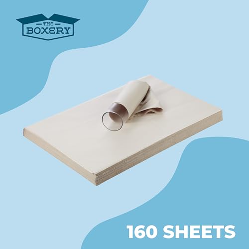 The Boxery Newsprint-Packing Paper Sheets for Moving (160 Sheets)