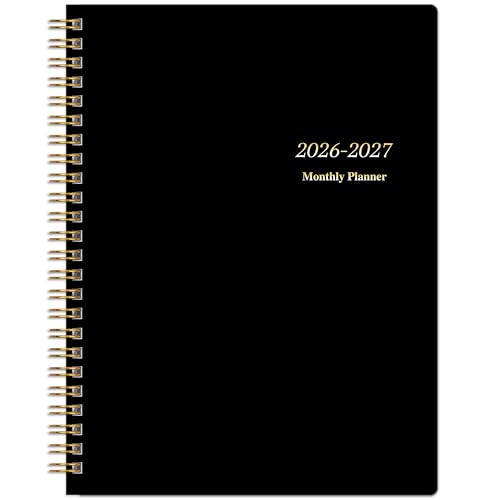 Monthly Planner 2026-2027, Jan 2026 - Dec 2027, 2 Year Calendar 2026-2027 Monthly Planner, 7.5" x 10", 24 month Calendar With Goals To Do List, Habit Tracker Suitable for Schools & Offices & Home