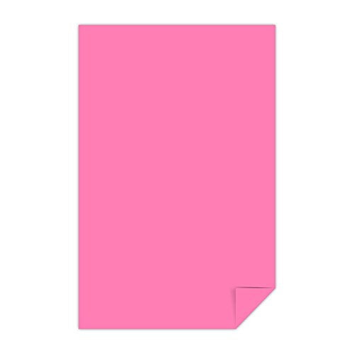 Neenah Astrobrights Color Paper, 11¡± x 17¡±, 24 lb/89 GSM, Pulsar Pink, 500 Sheets (21033)