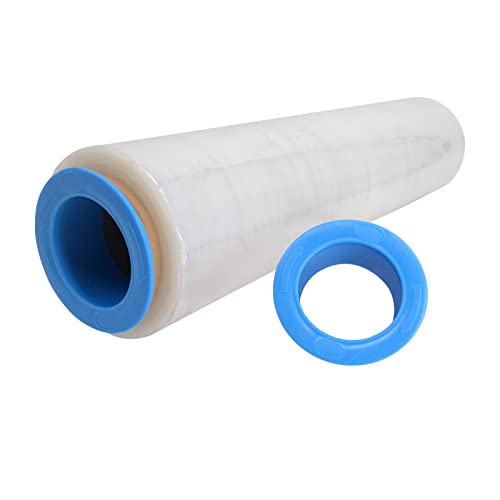 ELFJOY Stretch Film Dispenser Wrap Holder for 3"Core Blue 2 Pairs