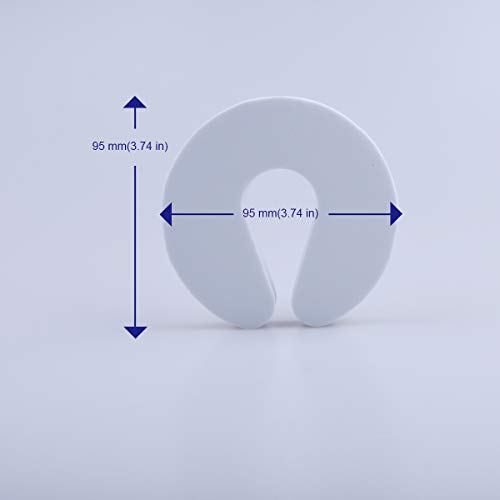 FINENIC Finger Pinch Guard 6 Pack – Soft EVA Foam Door Stop Prevents Finger Pinching