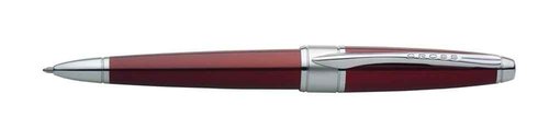Cross Calais Refillable Ballpoint Pen Presented in a Luxury Gift Box - Medium Point, Black Ink, Chrome & Blue
