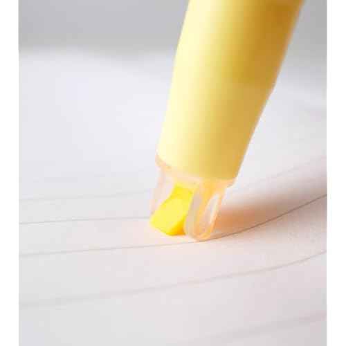 PILOT KIRE-NA Highlighter Set, Basic 5 Colors, Chisel and Fine Tip, Quick-Dry Pigment Ink, SKIW-1-5C1