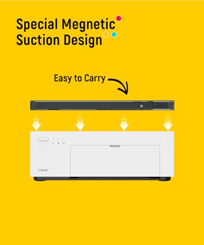 Liene 4x6 Photo Printer Portable Wi-Fi Smartphone Printer with 100 Sheets & 3 Cartridges