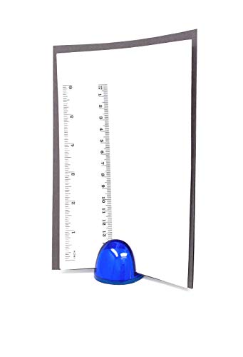 Page-Up Crystal Pageup Translucent Blue Page Holder for Documents