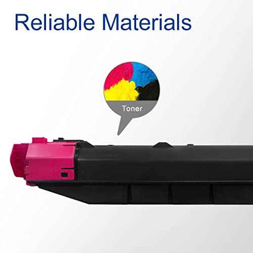 GREENRHINO Compatible Toner Cartridge Replacement for Kyocera TK-8307M (1T02LKBUS0) TASKalfa 3050ci 3051ci 3550ci 3551ci (Magenta, 1-Pack)