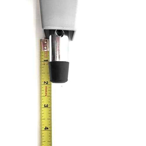 Parent - Pacific Doorware Heavy Duty Spring Loaded Step Down Door Stopper (Aluminum Silver, 1 Pack)