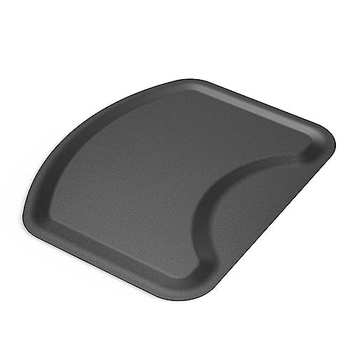 OmySalon Salon Mat for Hair Stylist Anti Fatigue, Thick Barber Chair Mats with Round Cutout Hair Salon Mats for Hairdresser Standing, Barbershop Beauty Spa Hairdressing Equipment