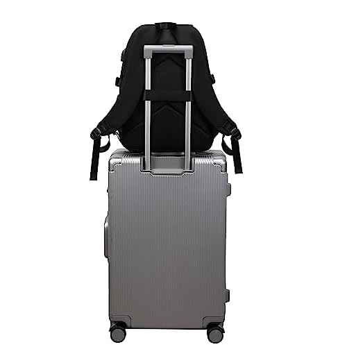 Joymoze Women Fashion Travel Backpack Set Roomy Laptop Rucksack Set Casual Daypack for Girl Black