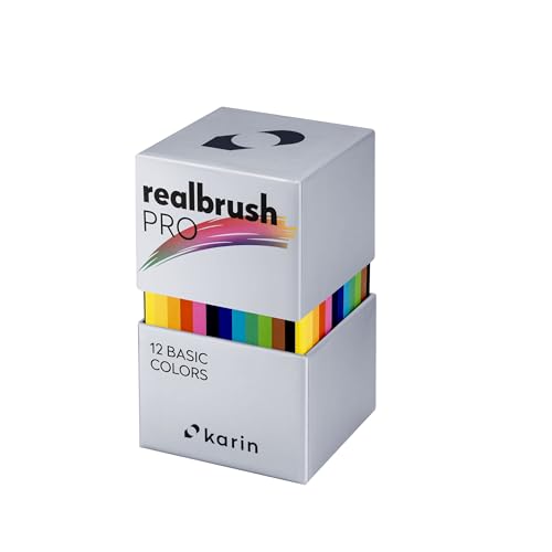 Karin Realbrush PRO Basic Colors - a set of 12 brushes in an exclusive and protective case.