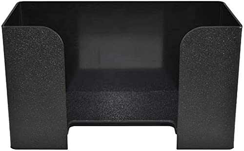 BankSupplies Deposit Ticket Holder | 10W x 4D x 6H | Black Textured, Molded Plastic | Check & Voucher Sorter | Desk Organizer for Deposit Slips, Receipts, Forms, Tickets