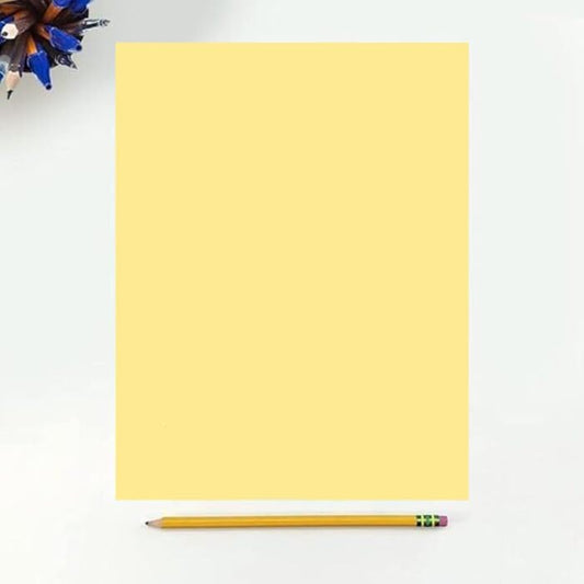 Colored Copy Paper - 20 lb (75 GSM) Letter Size, 8.5" x 11", Buff - 500 Sheets Per Ream