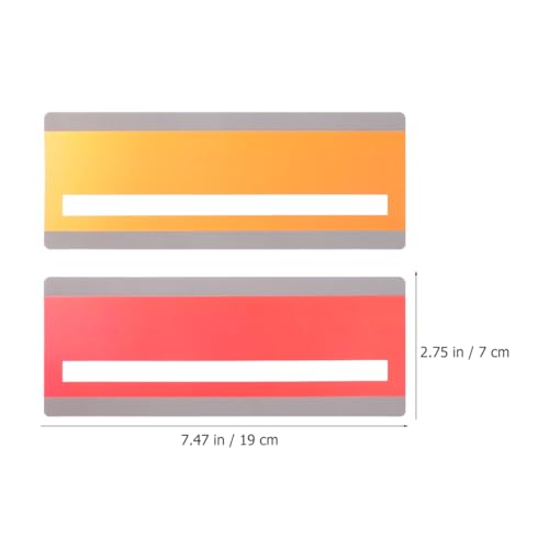 8Pcs Guided Reading Strips Colored Highlight Bookmarks Reader Bookmark Line Trackers for Kids Dyslexia Reading Strips Tools