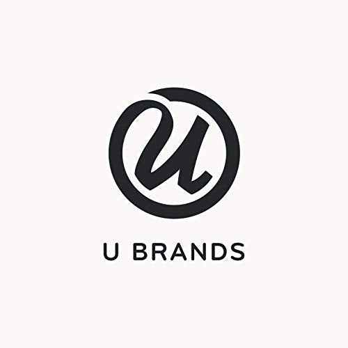 U Brands Magnetic Dry Erase Board White Board, 24" x 18" Inches, Black Aluminum Frame (2894U00-01)