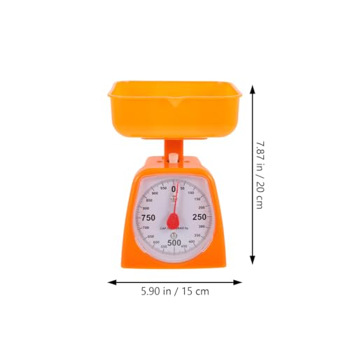 Analog Food Scale - Compact Kitchen Scale for Cooking & Baking