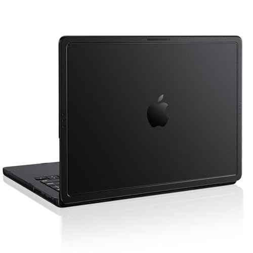 Anti-Crack for MacBook Pro 14 inch Case | 2025-2021 M5 M4 M3 M2 M1 Pro/Max | 100% Match Official Color | Protective Hard Shell Laptop Cover£üArmor Black