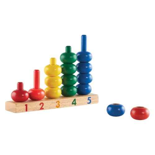 Guidecraft 1 to 5 Ring Counter Set