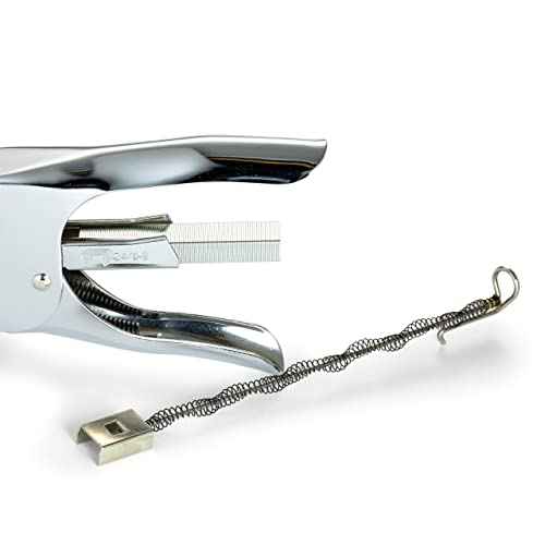 Officemate Classic Plier Stapler Bundle with 10,000 Staples, Metal, Silver (97768)