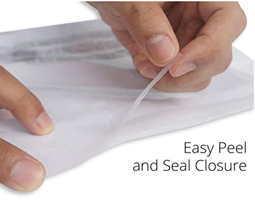 Secure Seal 5x7 Inch Self-Sealing Suffocation Warning Poly Bags (2000 Pack) for Packaging & Storage