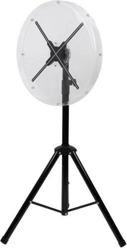 WANTHER 3D Hologram Fan Stand Adjustable Height 39.4-69 Inches for LED Holographic Displays