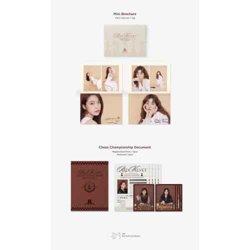 SM Ent. Red Velvet - 2022 Red Velvet Season Greetings Album+Folded Poster+CultureKorean Gift(Decorative Stickers,Photocards)
