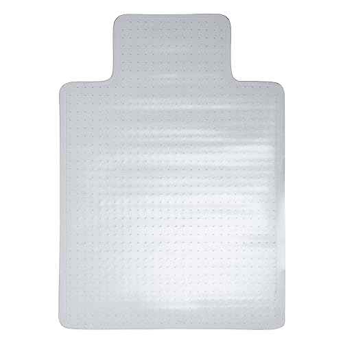 Romig Gripper Computer Office Desk Chair Mat for Carpeted Floors with Lip, Anti-Slip, Thick 2.2mm, 36 x 48 inch, Perfect for Work or Home Offices - Clear