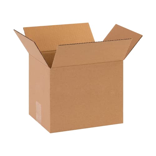 Aviditi 10 x 8 x 8 Corrugated Cardboard Boxes, Small 10"L x 8"W x 8"H, Pack of 25 | Shipping, Packaging, Moving, Storage Box for Home or Business, Strong Wholesale Bulk Boxes