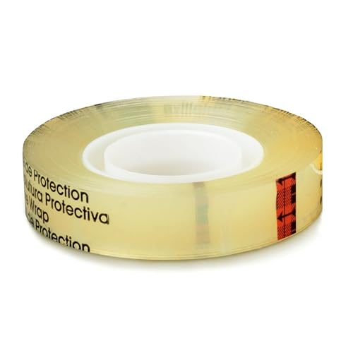 Scotch Double Sided Tape with Deluxe Desktop Tape Dispenser, 1/2 in x 900 in, 1 Dispenser and 6 Refill Rolls/Pack (665-6PKC40)