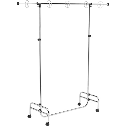 Pacon Adjustable Pocket Chart Stand, Metal - 48 to 78 in, Locking Casters
