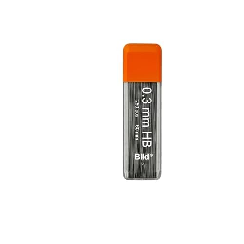 Bild Premium 1250 Leads of 0.3 mm HB Mechanical Pencil Lead Refills (HB Mega, 0.3 mm)