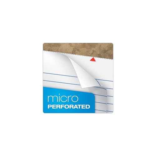TOPS 74880 Second Nature Recycled Pads, 8 1/2 x 11 3/4, White, 50 Sheets (Pack of 12)