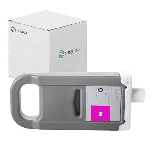 PFI-710 Ink Cartridge Replacement for Canon imagePROGRAF TX-2000 TX-2100 TX-3000 TX-3100 TX-4000 TX-4100 TX-3000 MFP T36 TX-4000 MFP T36 Prrinters(Magenta)