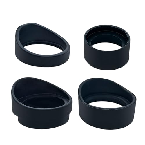 Tmboryuu Rubber Eyepiece Eye Shield 28-37mm Thick Light for Microscopes, Monoculars, No. 9 Bl